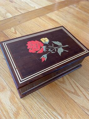1970’s Jewelry/Storage Box The Brazilian Collection by Dunston Wooden Storage